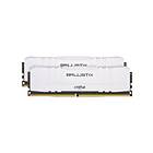 Crucial Ballistix White DDR4 3000MHz 2x8GB (BL2K8G30C15U4W)