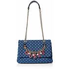 Guess Passion Denim With Logo Chain Crossbody Bag (HWDG7408210)