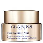 Clarins Nutri Lumiere Nuit Nourishing Rejuvenating Night Cream 50ml