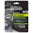 L'Oreal Men Expert Pure Charcoal Pur Charbon Purifying Tissue Mask 30g