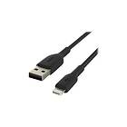 Belkin Boost Charge Braided USB A - Lightning 0,15m