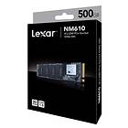 Lexar NM610 M.2 2280 NVMe SSD 500GB