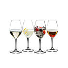 Riedel Vinum Mixing Champagne Glass Set 44cl 4-pack