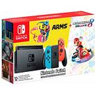 Nintendo Switch (+ Arms + Mario Kart 8 Deluxe) 32Go