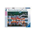 Ravensburger Puslespill Bergen Norwegen 1000 Brikker