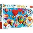 Trefl Crazy Shapes Pussel Colourful balloons 600 Bitar