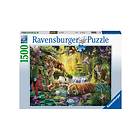 Ravensburger Pussel Tranquil Tigers 1500 Bitar