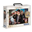Clementoni Puslespill Puzzle Briefcase Harry Potter 1000 Brikker