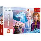Trefl Frozen II Puslespill The courage of the sisters 30 Brikker