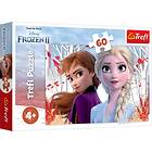 Trefl Frozen II Puslespill The enchanted world of Anna and Elsa 60 Brikker
