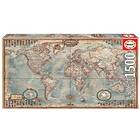 Educa Pussel Political Map Of The World 1500 Bitar