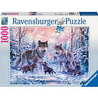 Ravensburger Pussel Winter Wolves 1000 Bitar