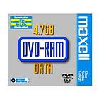Maxell DVD-RAM 4.7GB 3x 1-pack Jewel Case