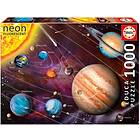 Educa Puslespill Neon Solar System 1000 Brikker