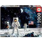 Educa Pussel Firts Men On The Moon Robert McCall 1000 Bitar