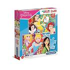 Clementoni Puslespill Kids Disney Princess 2x20 Brikker