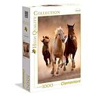 Clementoni Puslespill High Quality Collection Running Horses 1000 Brikker