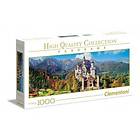 Clementoni Puslespill High Quality Collection Panorama Neuschwanstein 1000 Brikk