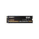 EMTEC X300 M.2 SSD Power Pro 512Go