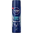 Nivea Men Dry Active Deo Spray 150ml