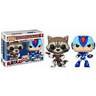 Funko POP! Marvel vs. Capcom Rocket vs Mega Man X (2 Pack)