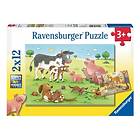 Ravensburger Happy Animal Famillies 24 Bitar