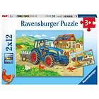 Ravensburger Pussel Machines 2x12 bitar