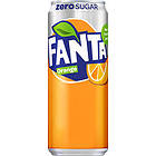 Fanta Zero Orange Burk 0,33l 20-pack