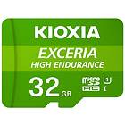 Kioxia Exceria High Endurance microSDHC Class 10 UHS-I U1 V10 A1 32GB