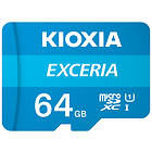 Kioxia Exceria microSDXC Class 10 UHS-I U1 64Go