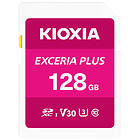 Kioxia Exceria Plus SDXC Class 10 UHS-I U3 V30 128GB