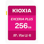 Kioxia Exceria Plus SDXC Class 10 UHS-I U3 V30 256Go