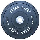 Titan Life Elite Bumper Plate 50mm 5kg