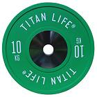 Titan Life Elite Bumper Plate 50mm 10kg