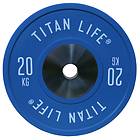 Titan Life Elite Bumper Plate 50mm 20kg