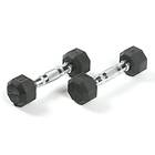 Spri Deluxe Rubber Dumbbell 1.4kg