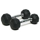 Spri Deluxe Rubber Dumbbell 2,3kg