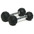 Spri Deluxe Rubber Dumbbell 13.6kg