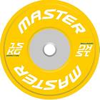 Master Fitness Bumper Plate Competition 15kg