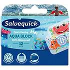 Salvequick Aqua Block Kids Plaster 12-pack