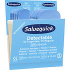 Salvequick Detectable Fingertip/Regular Plaster 15-pack