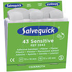 Salvequick Sensitive Plåster Refill 43-pack