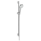 Hansgrohe Croma Select S Shower Set 1jet (Hvit/Krom)