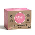 Ginger Organic Mini Tampons (18-pack)