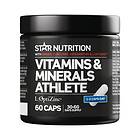 Star Nutrition Vitamins & Minerals Athlete 60 Capsules