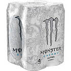 Monster Energy Ultra White Burk 0,5l 4-pack