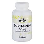 Aito DVitamiini 50µg 150 Kapselit