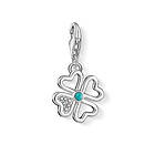 Thomas Sabo Cloverleaf Turquoise Pendant Berlock (Dam)