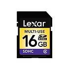 Lexar Multi-Use SDHC Class 2 16GB