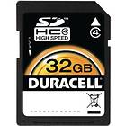 Duracell SDHC Class 4 32GB